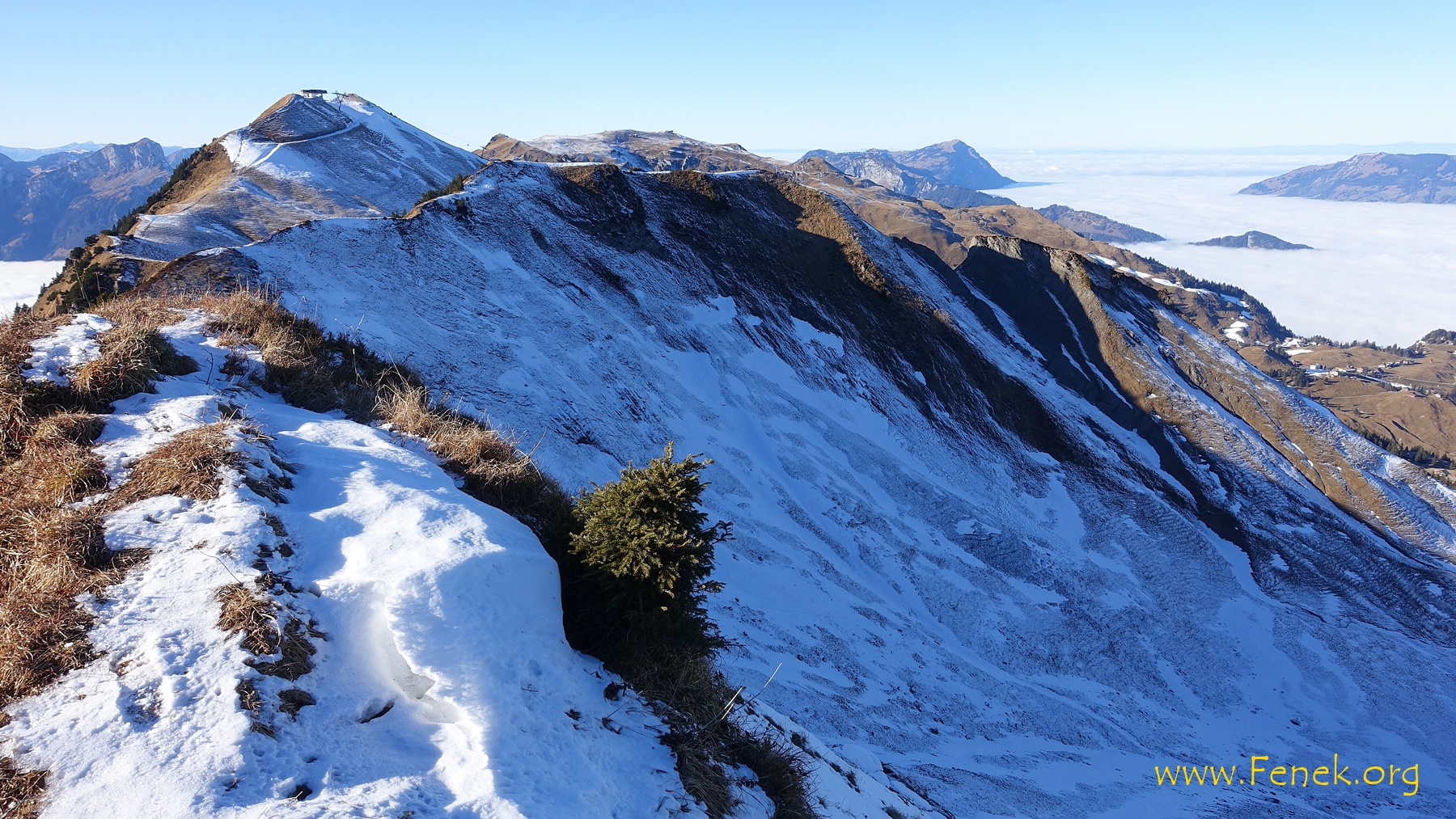 Rückblick zum Chlingenstock