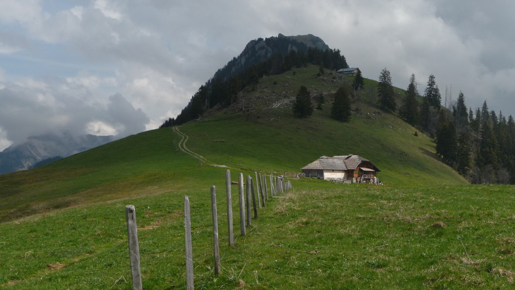 der Grat beginnt