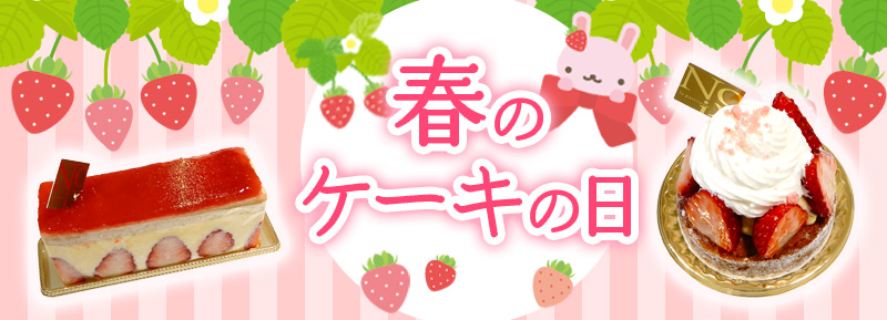 春のケーキの日⸜(*ˊᗜˋ*)⸝⋆*