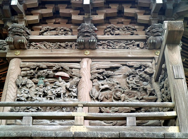 香取神社の彫刻