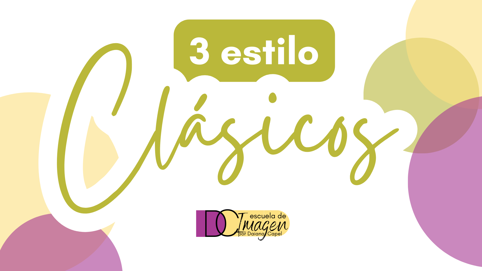 La base de todos los Estilos, conocelos!