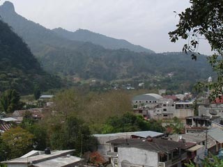 Vista parcial de Papatlatla, Hgo. Foto tomada de Milenio on line.