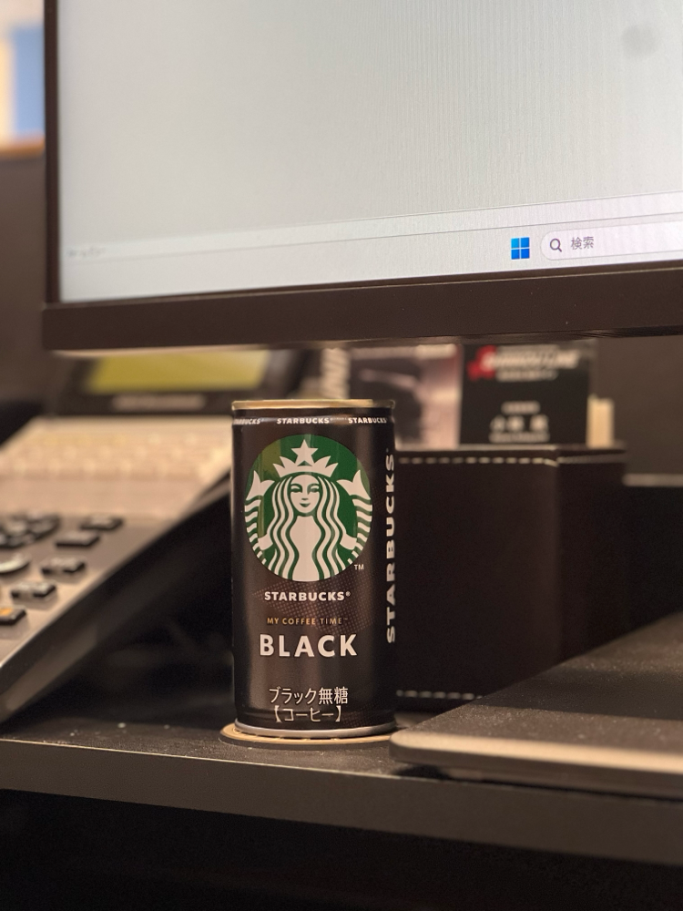 スターバックスのブラック‼️