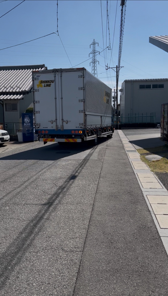 無事帰ってきました🚚