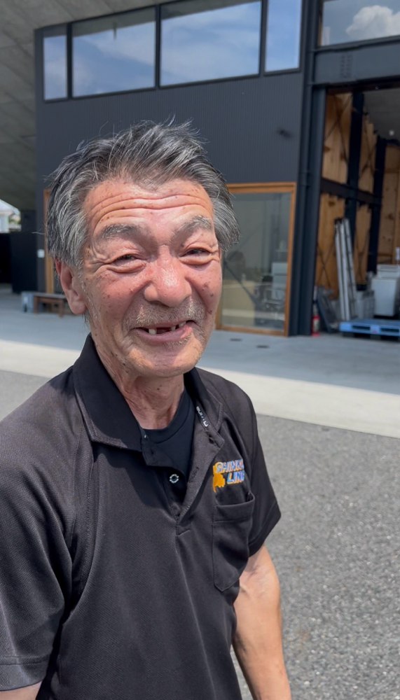 あらっ‼️九州男児のUさん😁