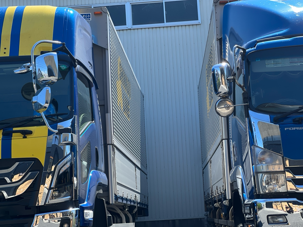 今から出動だぁ🚚