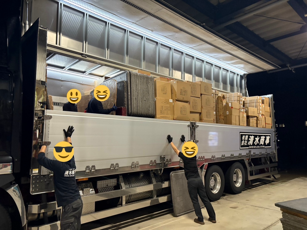 地元の運送会社🚚清水商事さん‼️