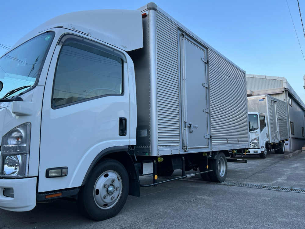 2t車の定位置駐車場🚚