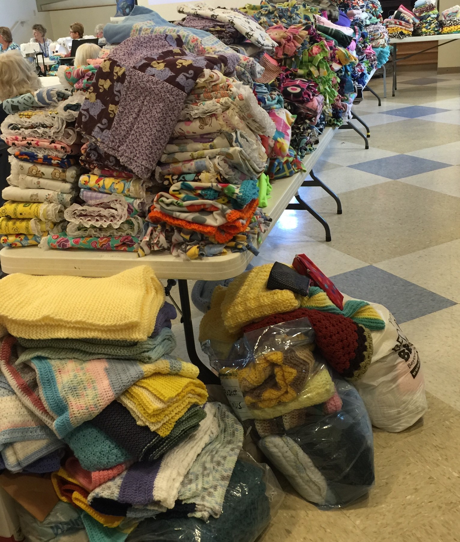 Over 600 Blankets Arrived!