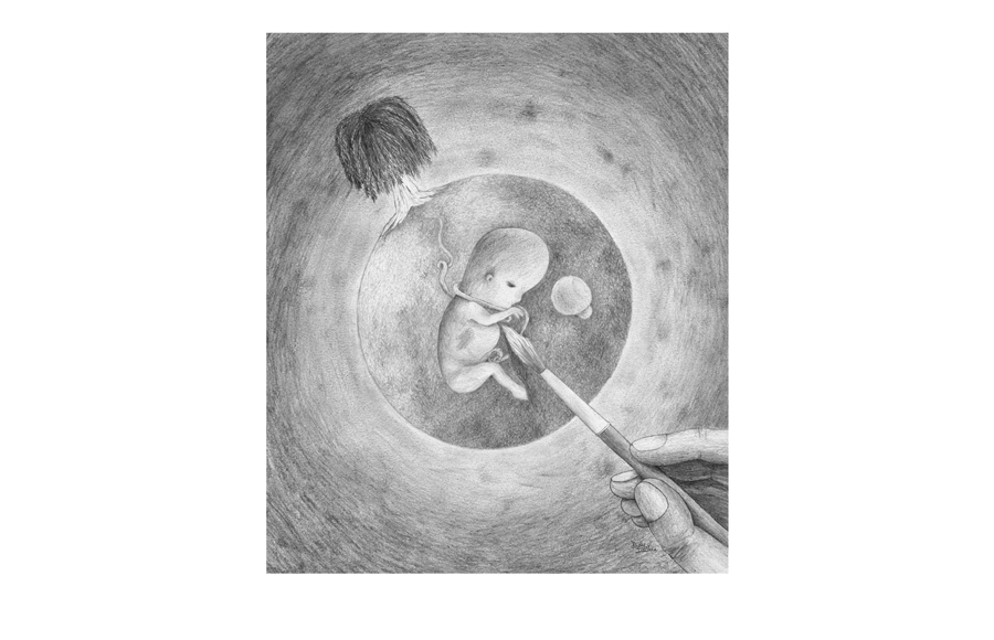 In utero