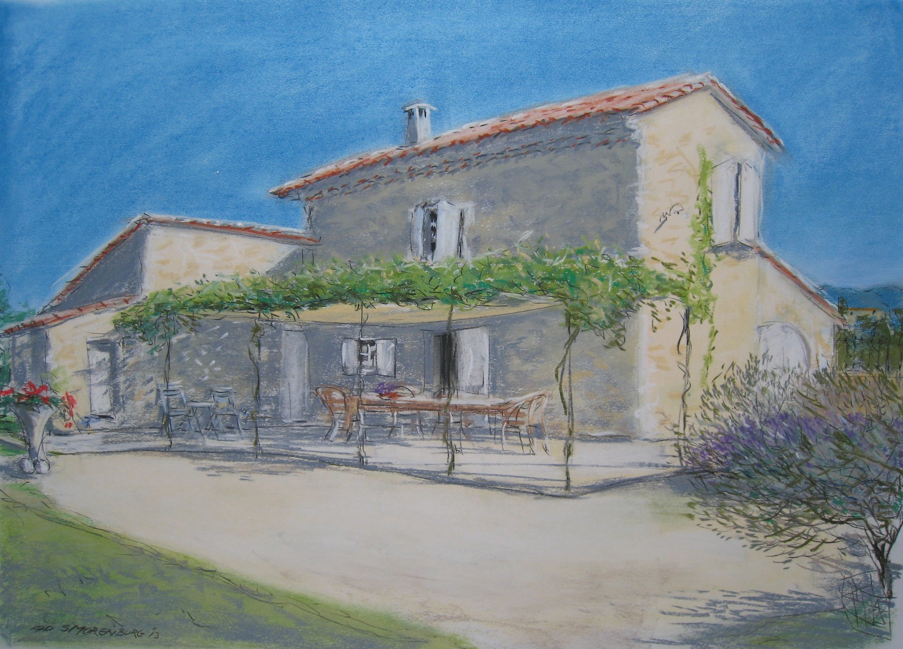 06 | Pastelkrijt | Vakantiewoning in de Provence, Frankrijk
