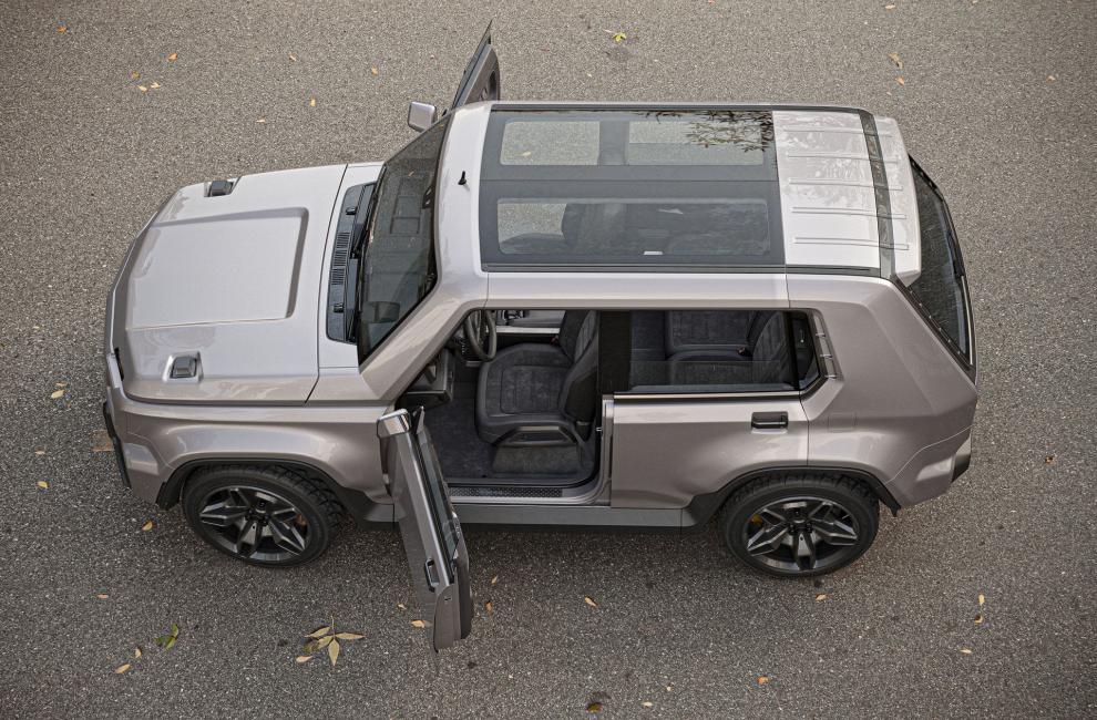 Il concept-car di un 4x4 cabrio