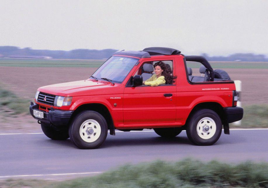 Il Pajero: una carriera in quattro atti. La seconda generazione 1991–2000
