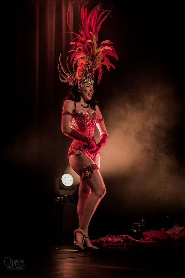 Costume de scène FIRE JUNGLE GODDESS - Ruby Colibri