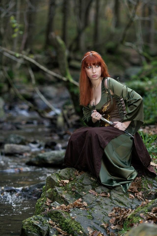 Robe d'inspiration MEDIEVALE