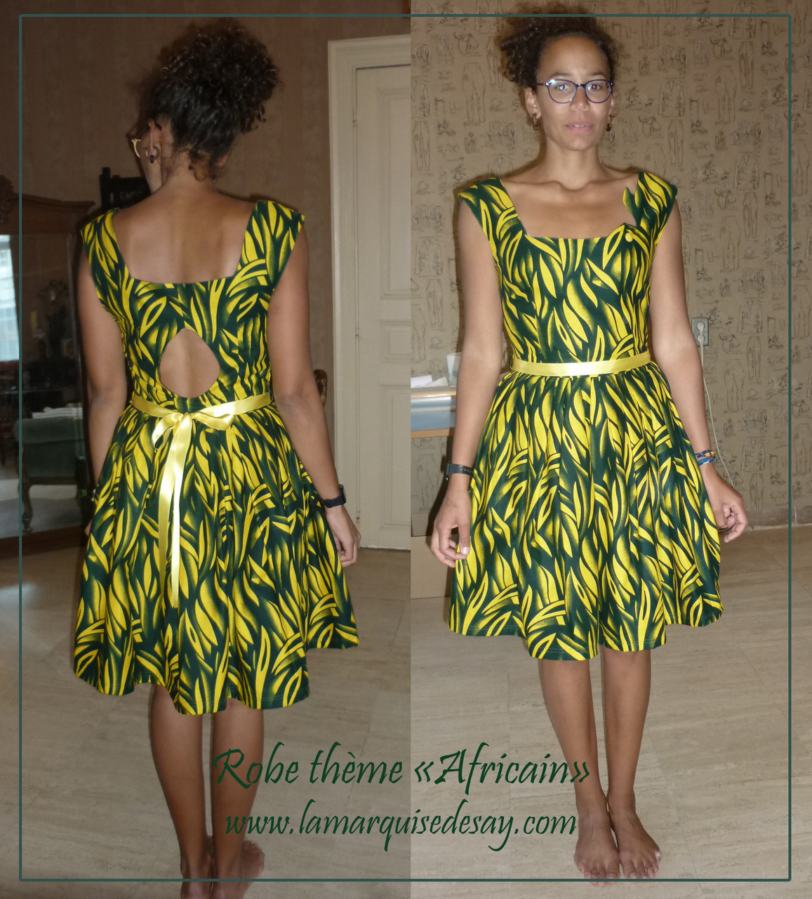 Robe thème AFRICAIN