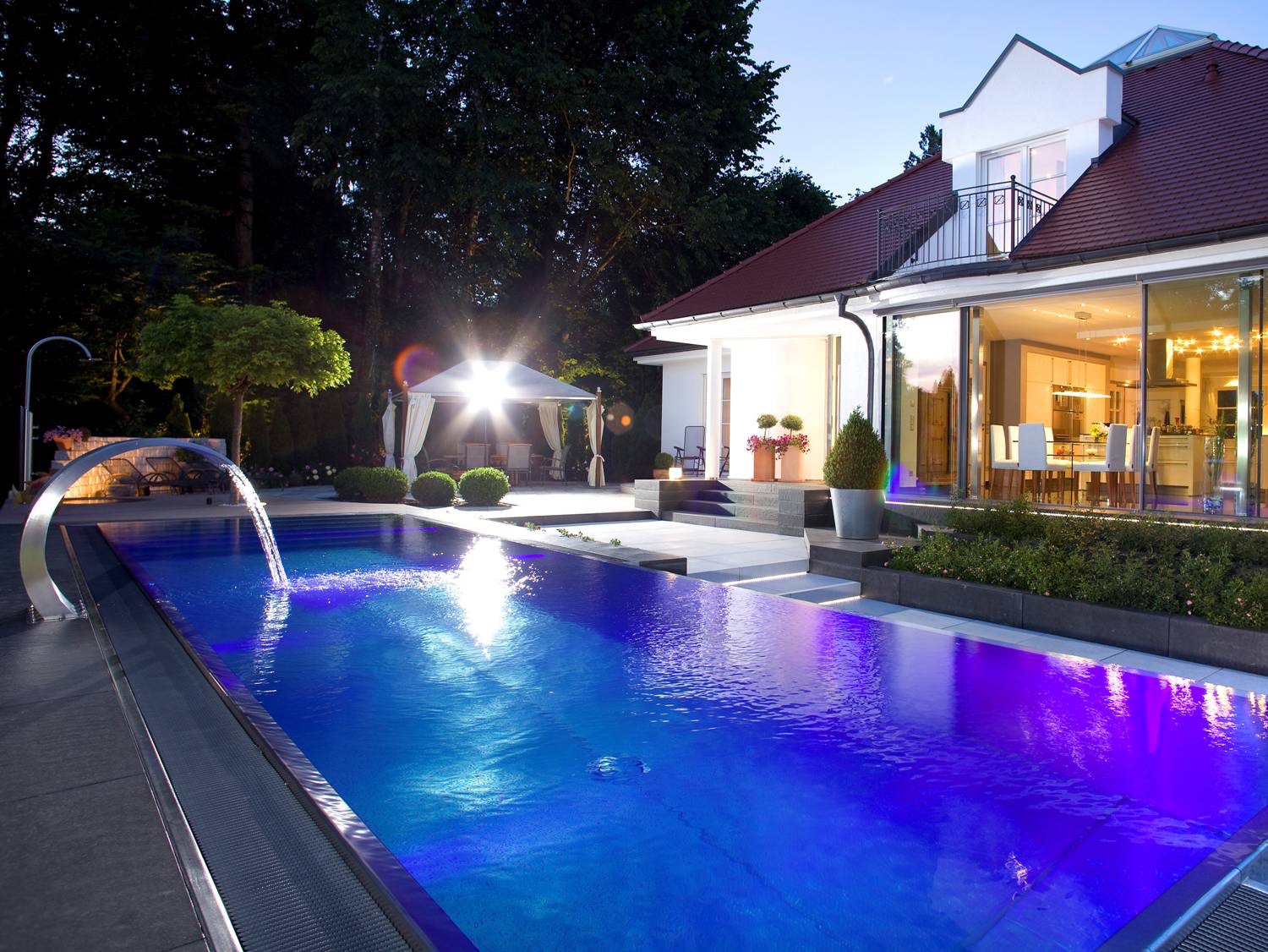 Berndorf Pool System Luxury stainless steel pool builder