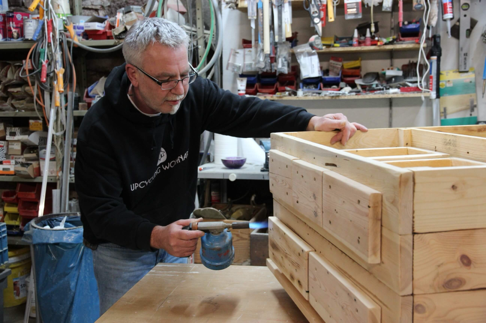 Michael Lepple - Kopf hinter Upcycling WohnART