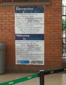 The land border in Colombia is organised and fast. Dante Harker
