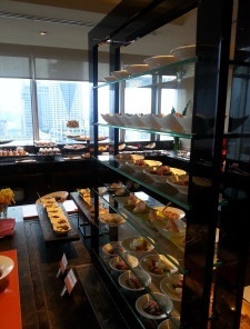 So much yummy food at the Amari Watergate