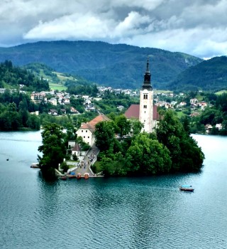 Photogenic Lake Bled, Slovenia