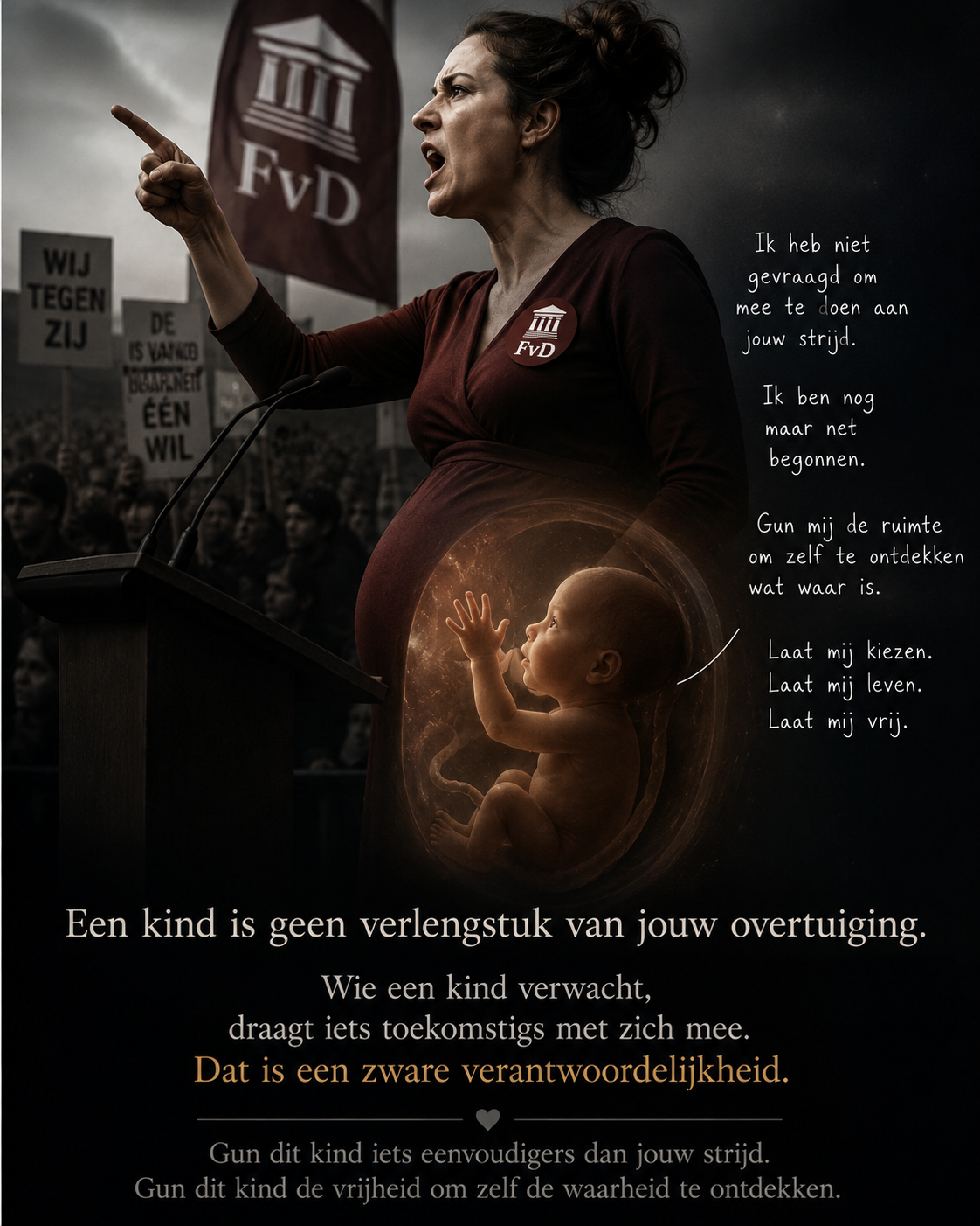 Het kind dat niets gekozen heeft