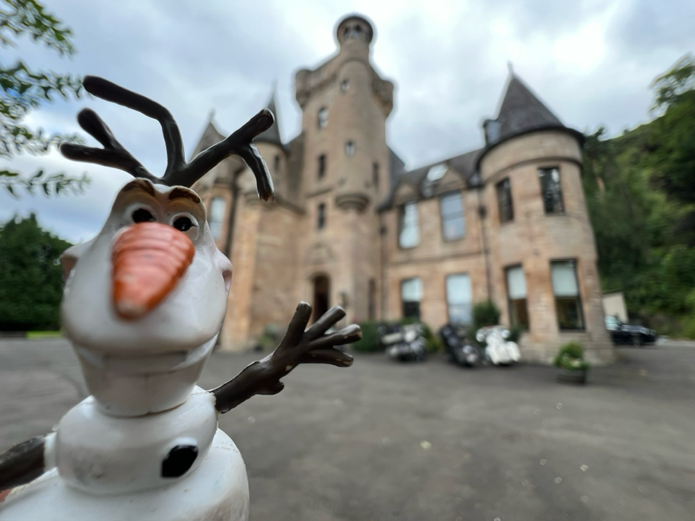 am Morgen in Stirling…