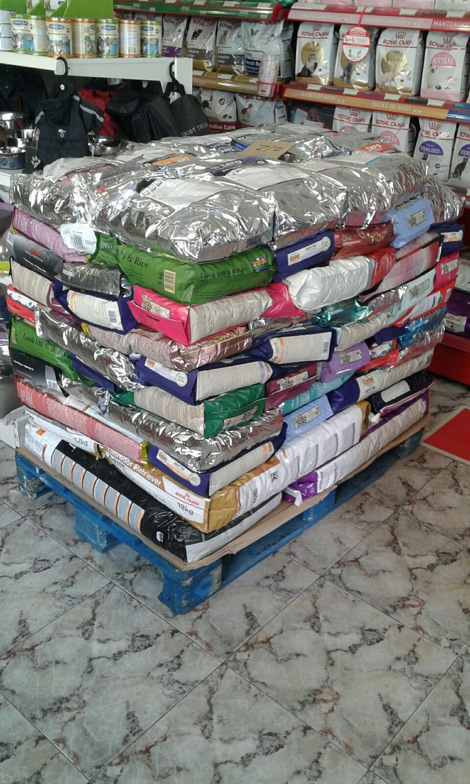 400 kg de pienso ¡¡¡¡¡