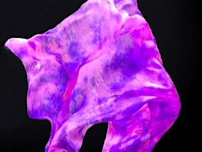 "Berry" Batik aus Pink und Lila