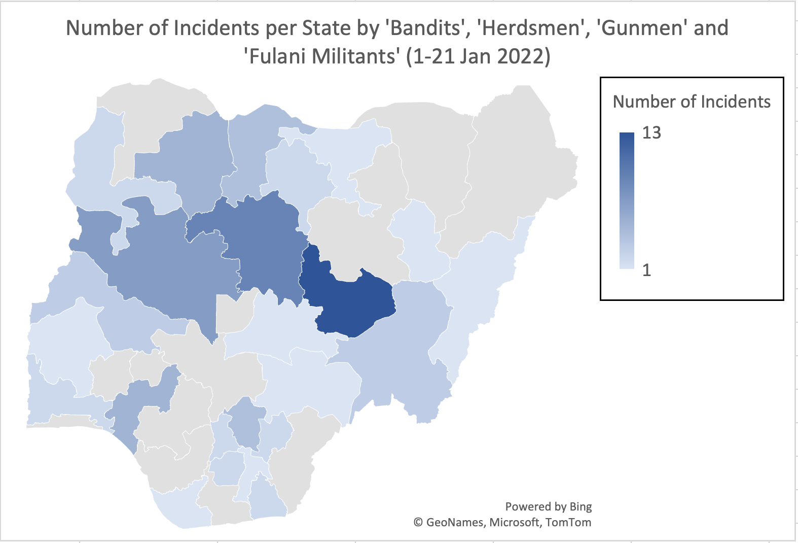 Violence in Nigeria: At least 615 killed in first three weeks of 2022