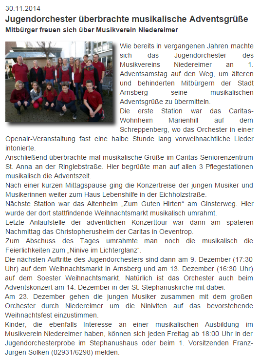 von der Website Niedereimer vom 30.11.2014