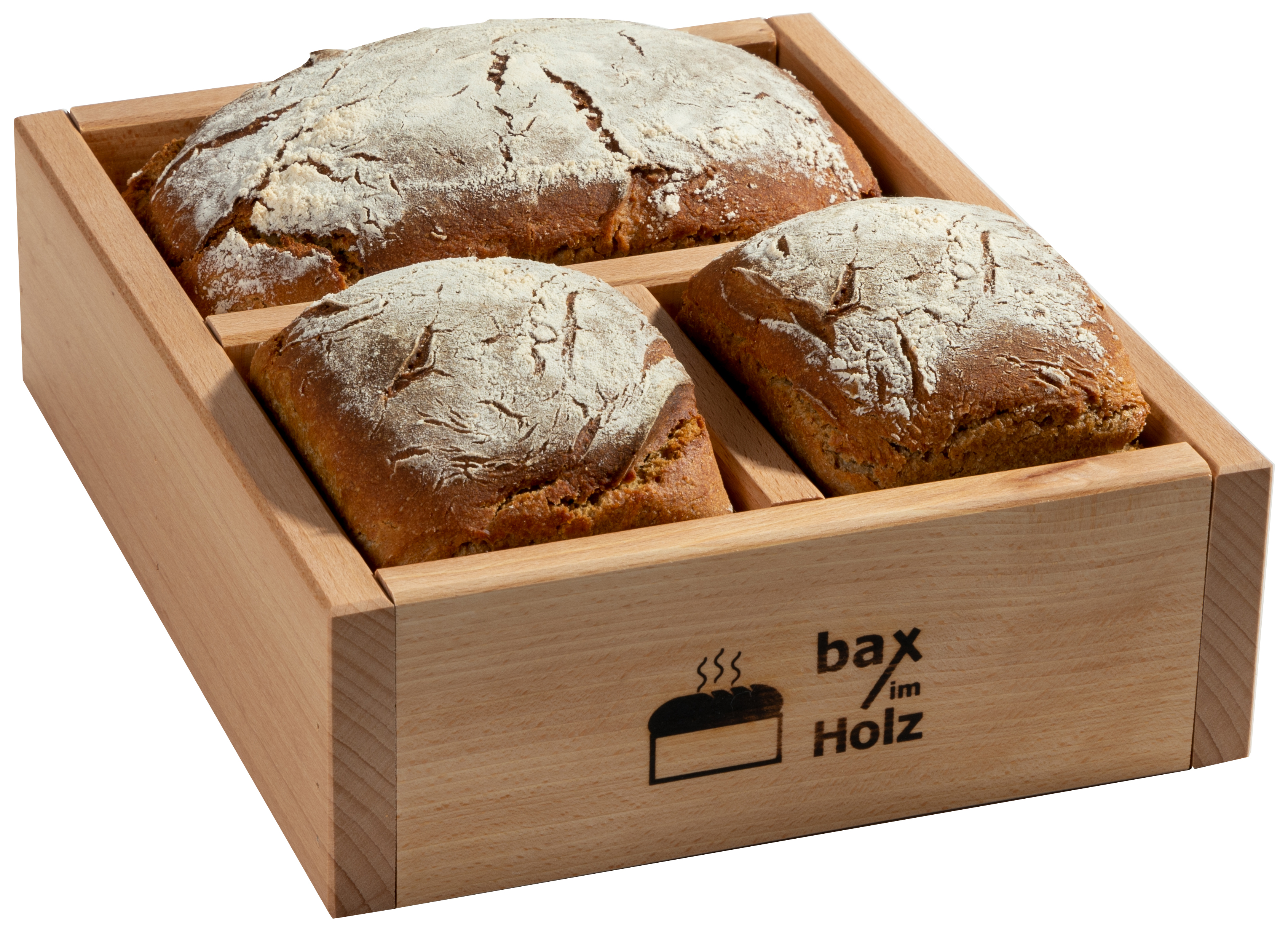 Backrahmen aus Holz zum Brot backen