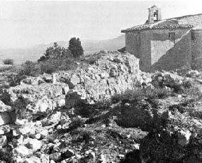 La ermita de San Bartolomé.