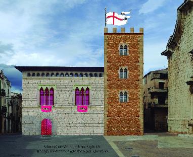 Palacio de la Cort Vella en La Jana durante el siglo XV.