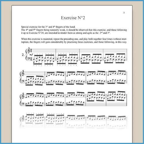 HANON DELUXE 240 Piano finger exercises in all keys