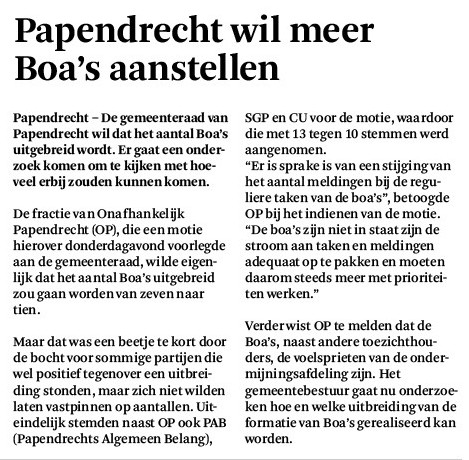 Gepubliceerd in Het Kontakt op 12 november 2025