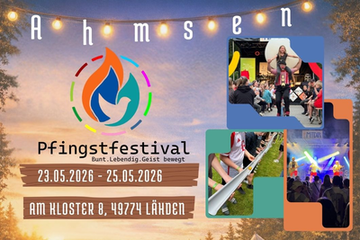 Pfingstfestival Ahmsen 2026 – Jetzt anmelden!