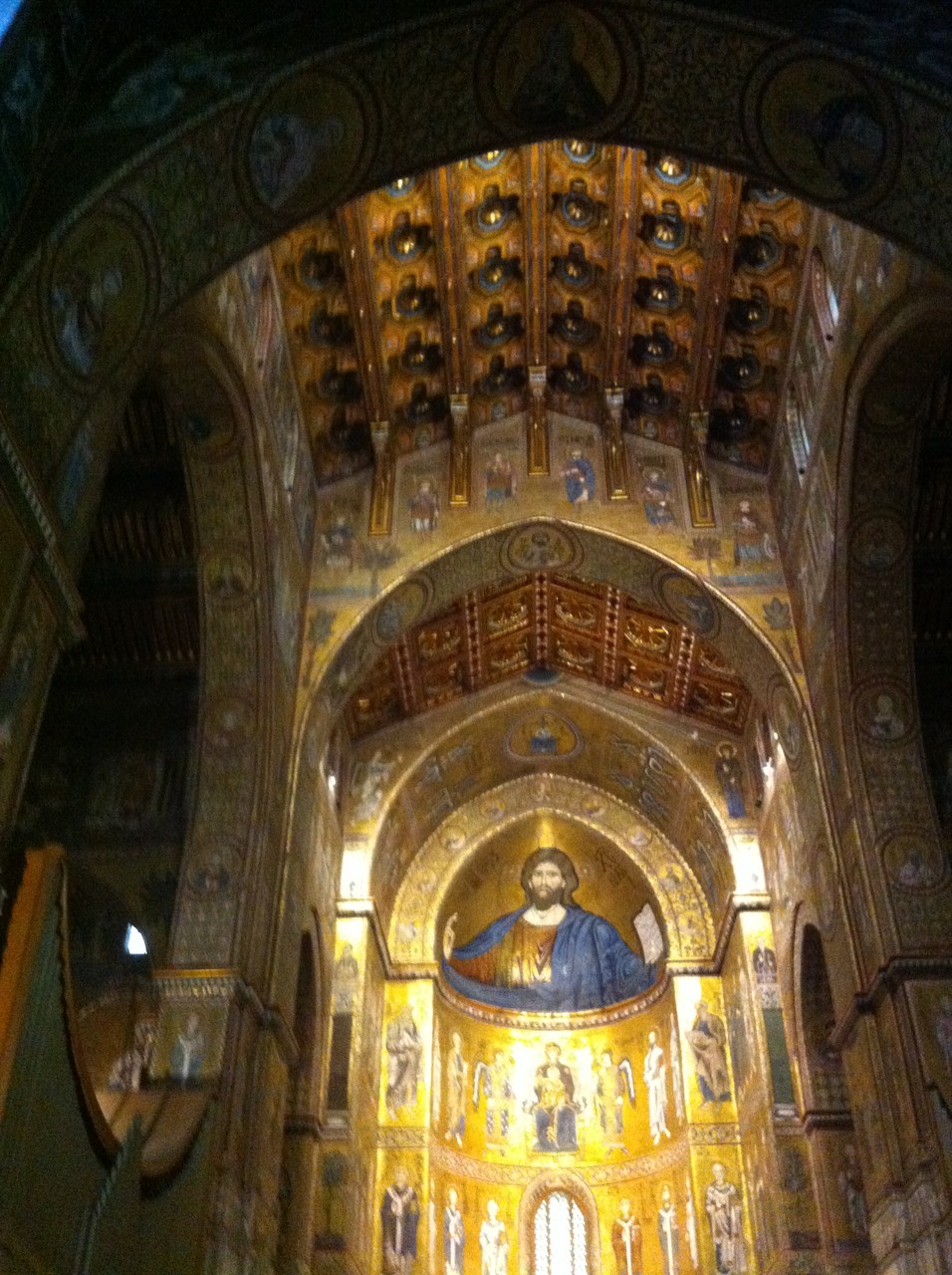 la cathédrale de Monreale style arabo normande