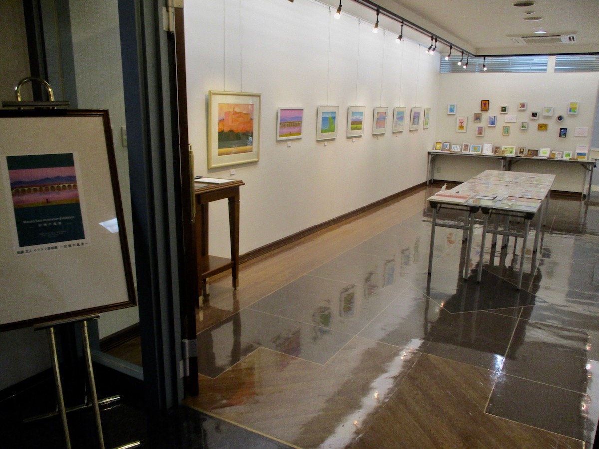 佐藤正人イラスト原画展開催！！