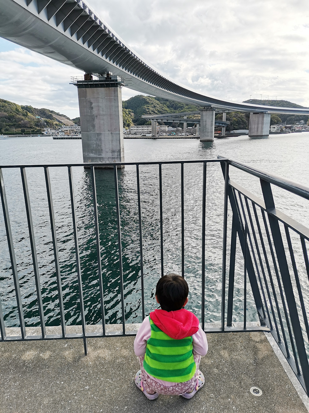 從海彩館眺望ハイヤ大橋