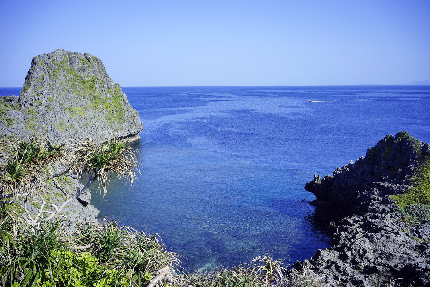 沖縄本島 真栄田岬 透明度が高く、魚もたっぷりのエキサイティングポイント