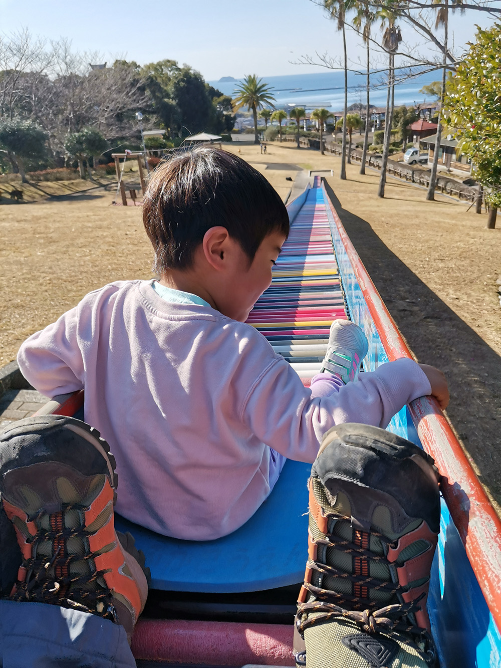 牛深公園長滑梯