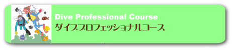 ダイブプロフェッショナルコースバナー