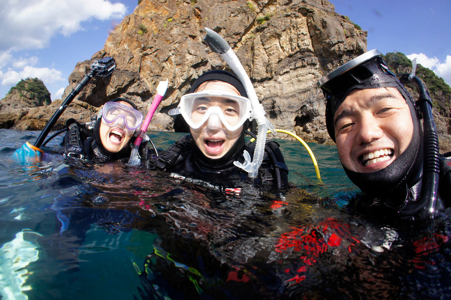 熊本天草体験ダイビングイメージ写真　妙見ヶ浦