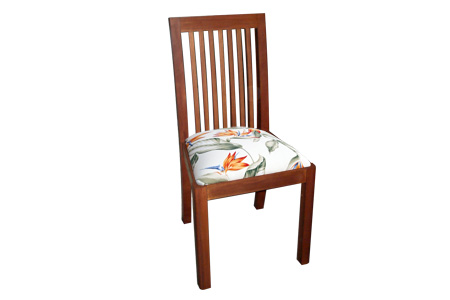 Mahogany sluts back dining chair