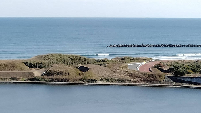 眺望海がみえます