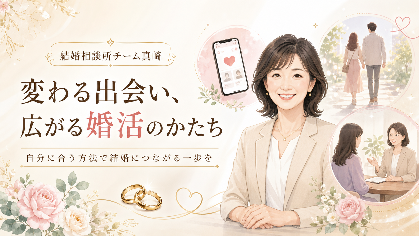 出会い方が変わる時代の婚活｜自分に合う方法で結婚につながる一歩を
