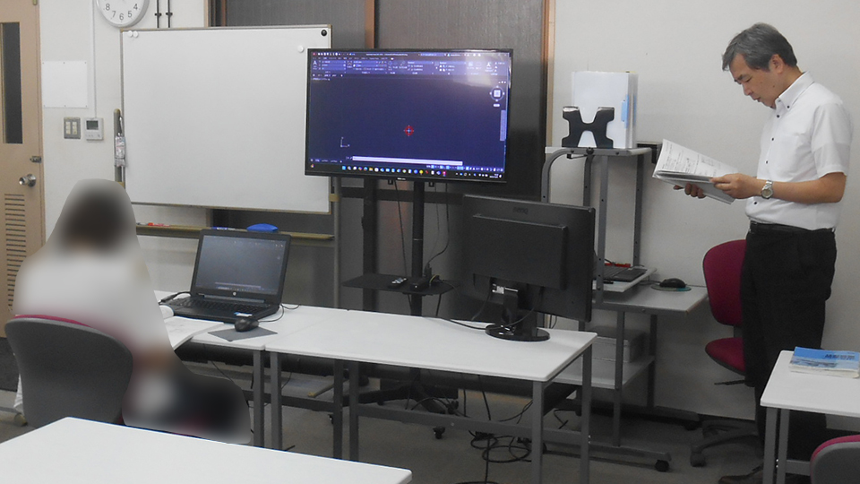 【AutoCAD】大阪府 個人様 実践【個別講座】実施事例