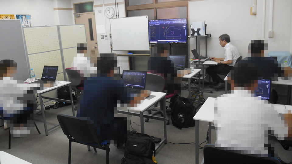 【AutoCAD】大阪府　製造メーカー様【グループ講座】講習実施事例
