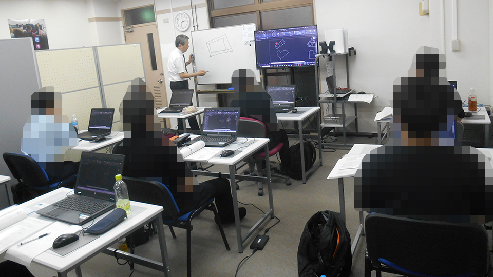 【AutoCAD】大阪府　住宅メーカー様【グループ講座】講習実施事例